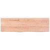Tableau de lavabo VIDAXL 100x30X (2-4) CM Brown clair en bois massif traité