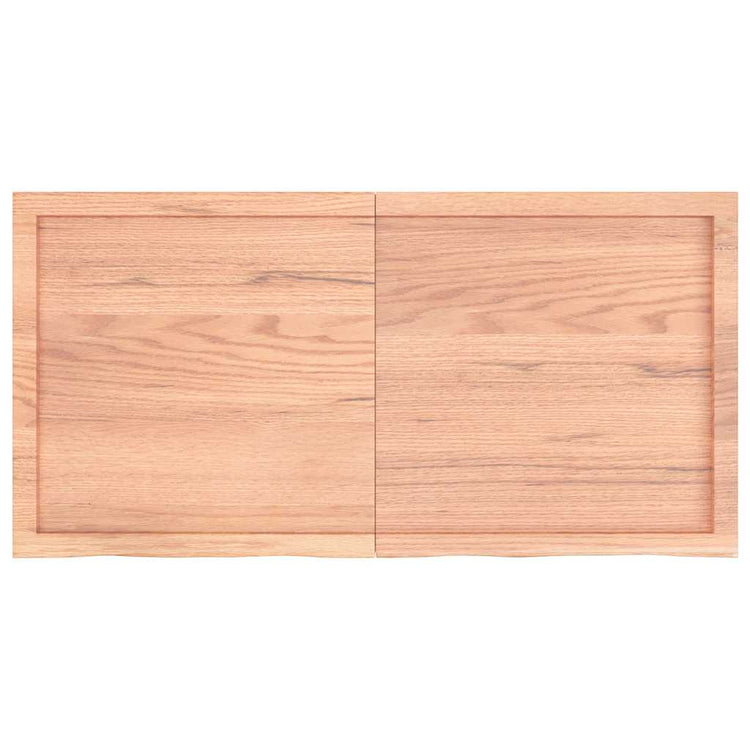 Vidaxl Washingin Feille 120x60x (2-4) cm Bro brun clair traité