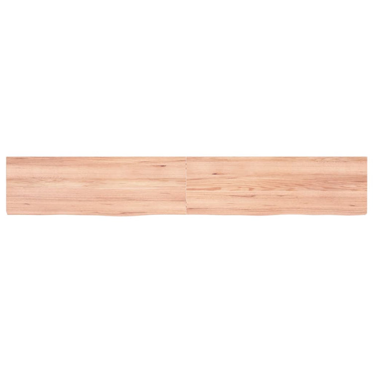 Vidaxl Washingin Feille 180x30x (2-4) CM Bro brun clair traité