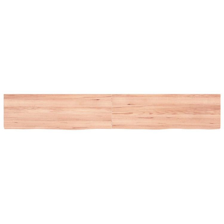 Vidaxl Washingin Feille 180x30x (2-6) CM Brown clair en bois massif traité