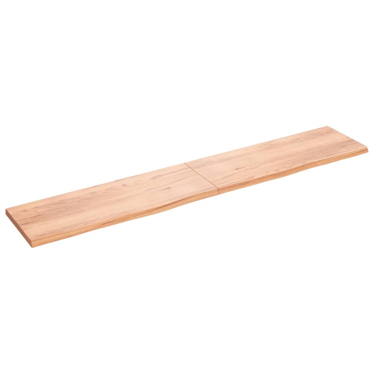 Vidaxl Washingin Sheet 220x40x (2-4) cm Bro brun clair traité