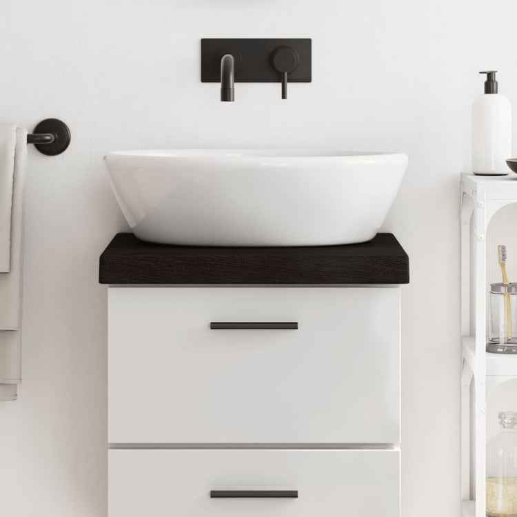 Tableau de lavabo VIDAXL 40X40X (2-6) CM BOUR MORD SURM