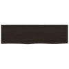 Tableau de lavabo VIDAXL 100x30X (2-6) CM BOUR MORD SURM
