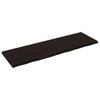 Vidaxl Washingin Feille 160x50x (2-4) cm Bround foncé en bois massif traité