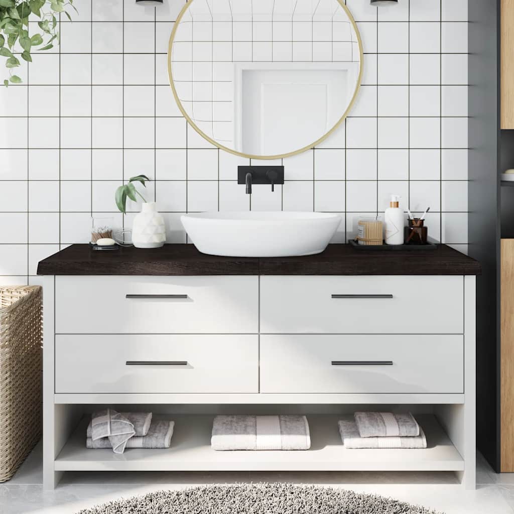 Vidaxl Washingin Feille 160x60x (2-6) CM BOUR MORD SUPÉ TRAITÉ