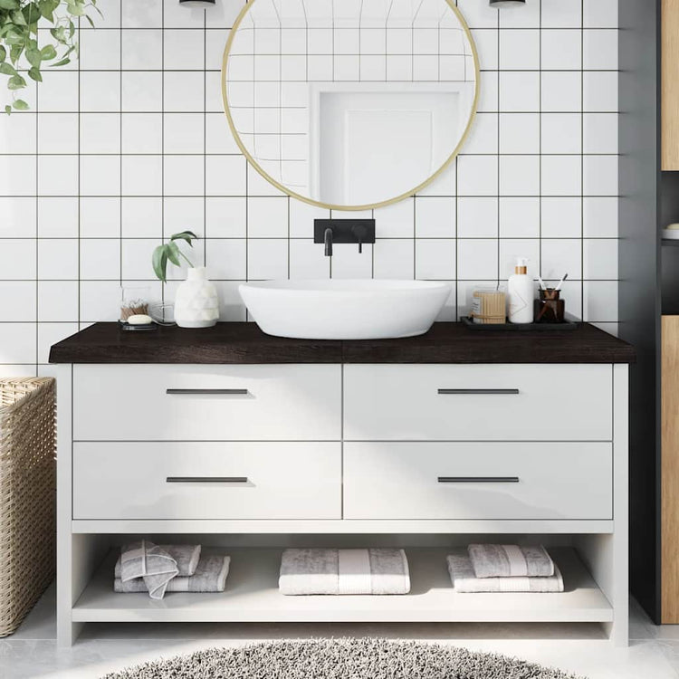 Vidaxl Washingin Feille 160x60x (2-6) CM BOUR MORD SUPÉ TRAITÉ