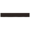 Vidaxl Washingin Sheet 220x30x (2-6) CM Bround foncé en bois massif traité