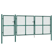 Vidaxl TUINPOORT 400X175 CM MAIS et GALVANISÉ GREEN - afbeelding 2