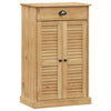 Armoire à chaussures Vidaxl Vigo 60x35x96 cm Pine solide
