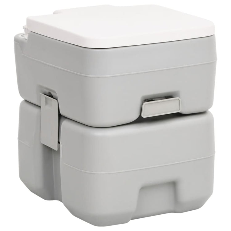 Vidaxl Camping Toilet and Water Tank Set portable