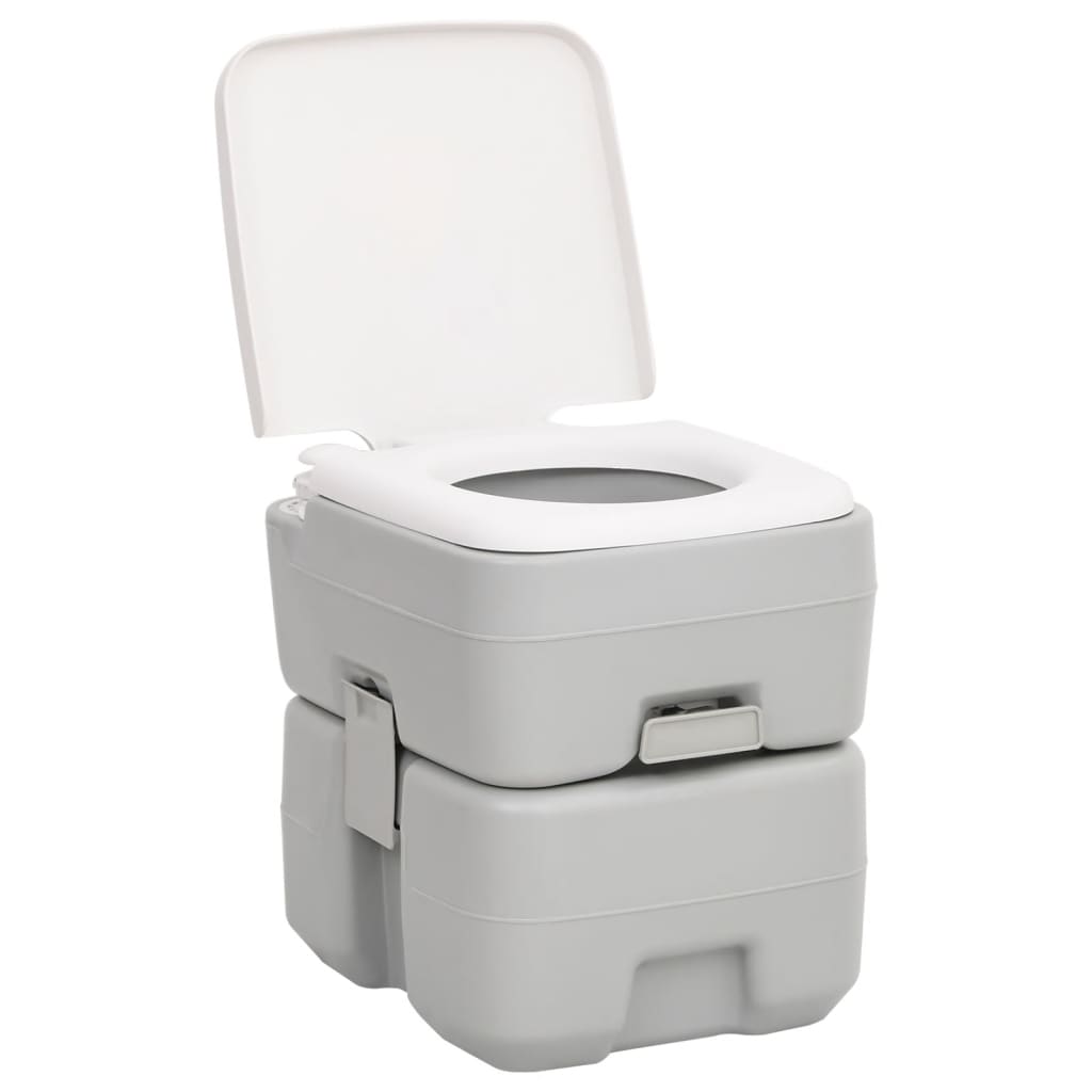 Vidaxl Camping Toilet and Water Tank Set portable