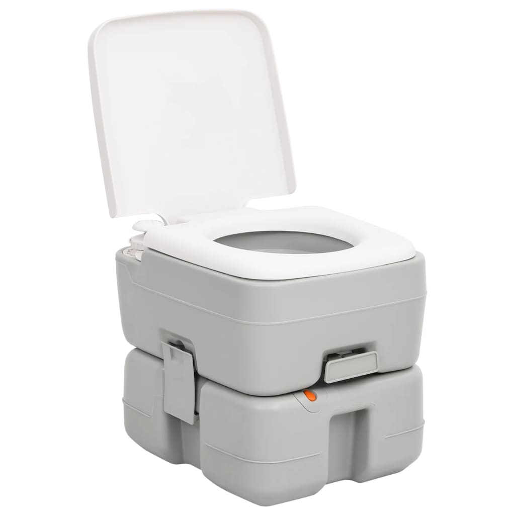 Vidaxl Camping Toilet and Water Tank Set portable