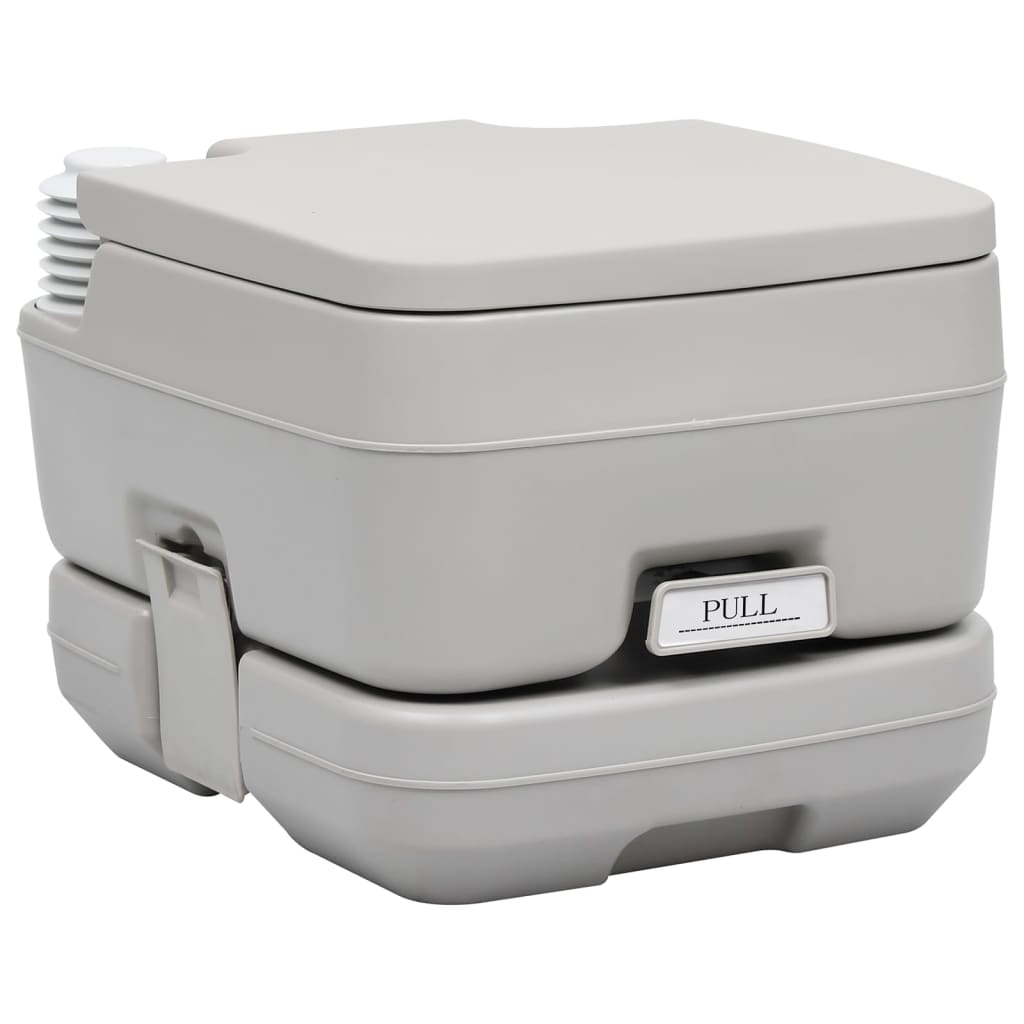 Vidaxl Camping Toilet and Water Tank Set portable