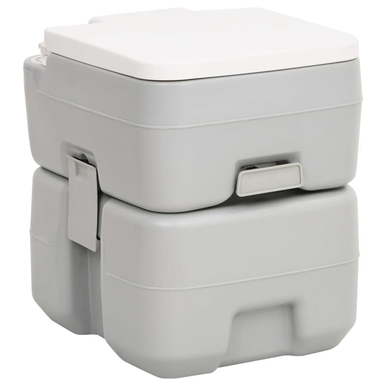 Vidaxl Camping Toilet and Water Tank Set portable