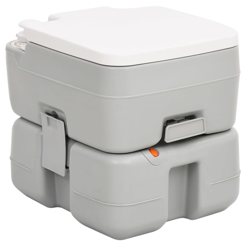 Vidaxl Camping Toilet and Water Tank Set portable