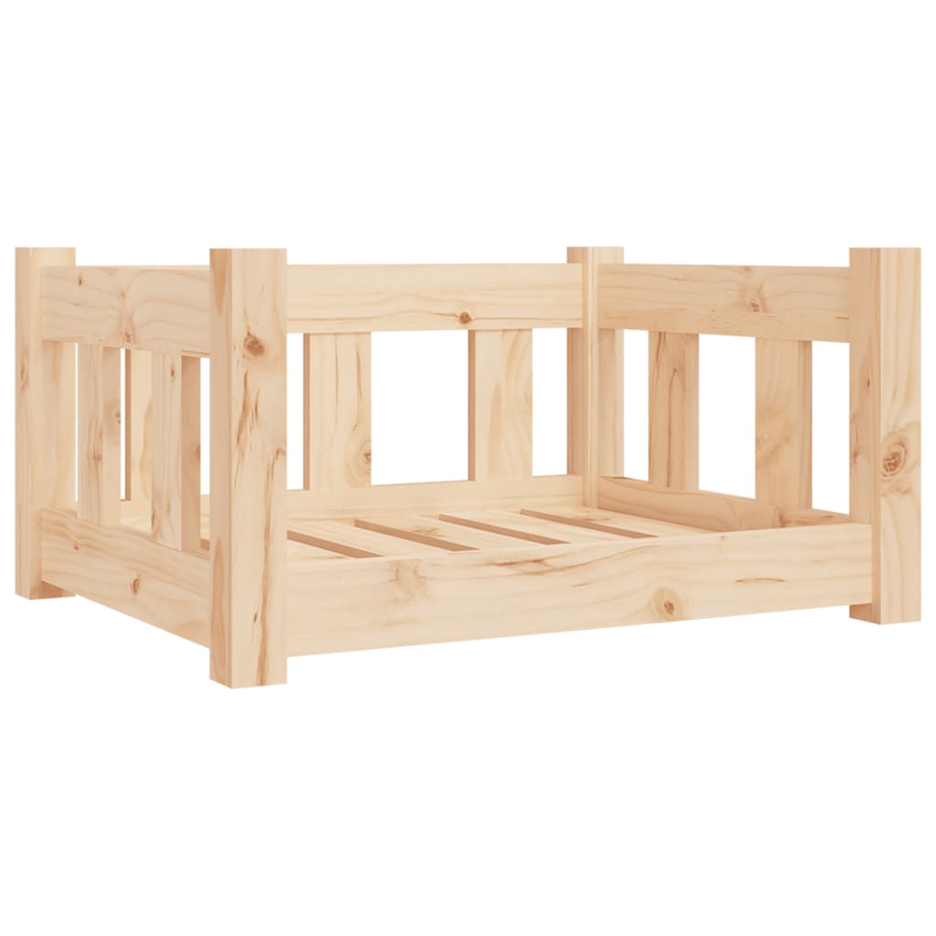Vidaxl Dog Panier 55.5x45.5x28 cm Pine solide