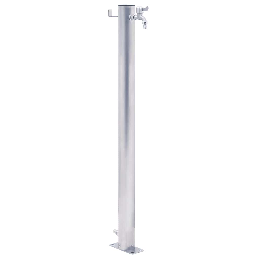 Colonne d'eau vidaxl autour de 40 cm en acier inoxydable