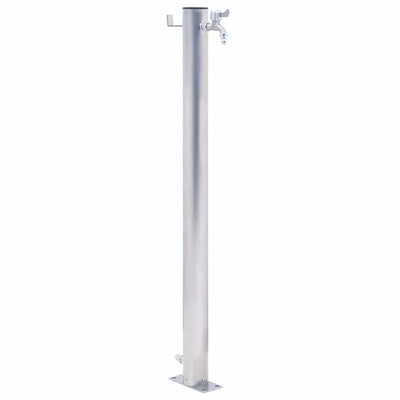 Colonne d'eau vidaxl autour de 60 cm en acier inoxydable