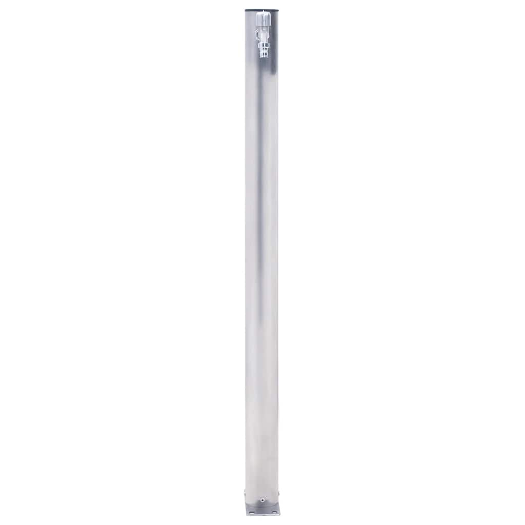Colonne d'eau vidaxl autour de 60 cm en acier inoxydable