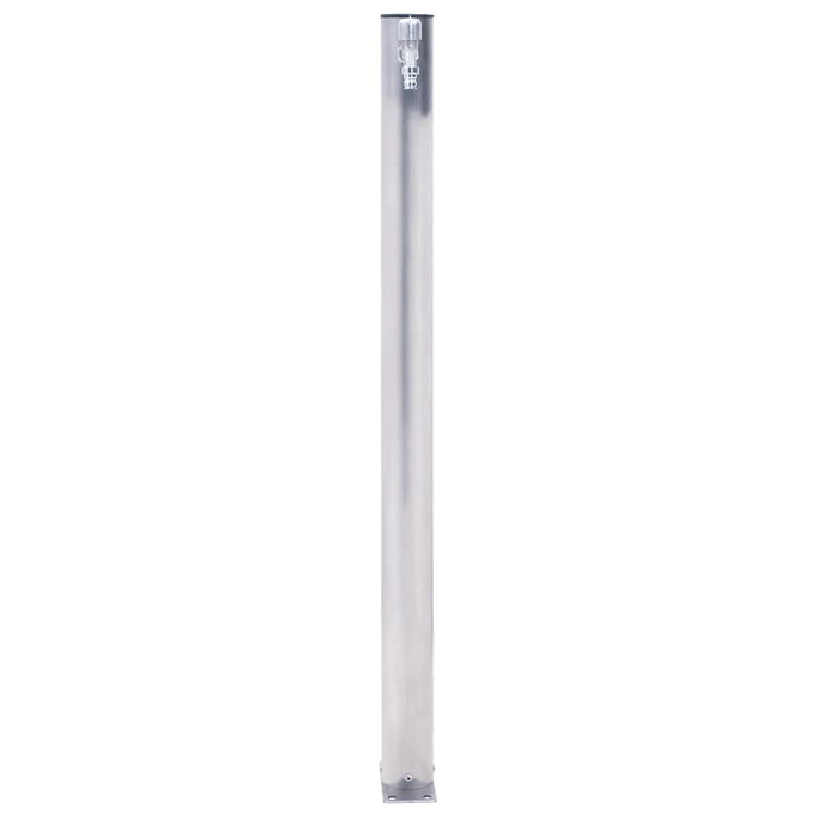Colonne d'eau vidaxl autour de 60 cm en acier inoxydable