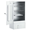 Vidaxl BBQ fumant four avec table en acier galvanisé