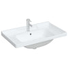 Vidaxl Washingin Rectangulaire 81x48x23 cm Céramique blanc