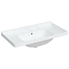 Vidaxl Washingin Rectangular 91.5x48x23 cm Céramique blanc