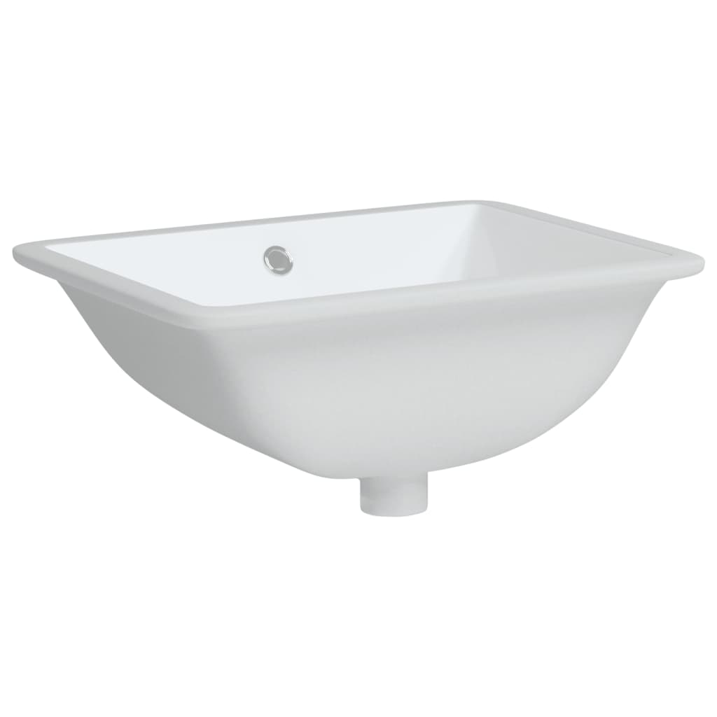 Vidaxl Washingin Rectangular 47.5x35x19.5 cm Céramique blanc