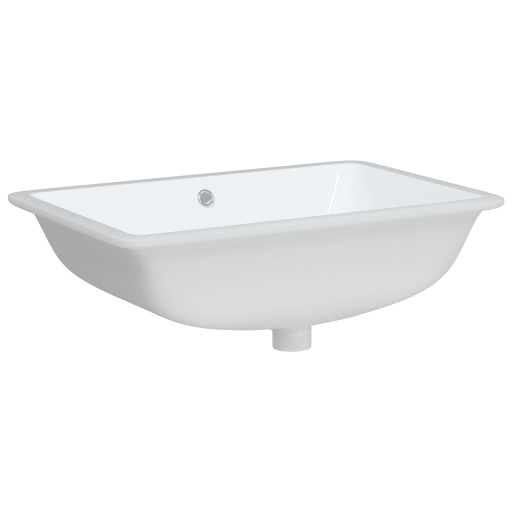 Vidaxl Washingin Rectangulaire 60x40x21 cm Céramique blanc