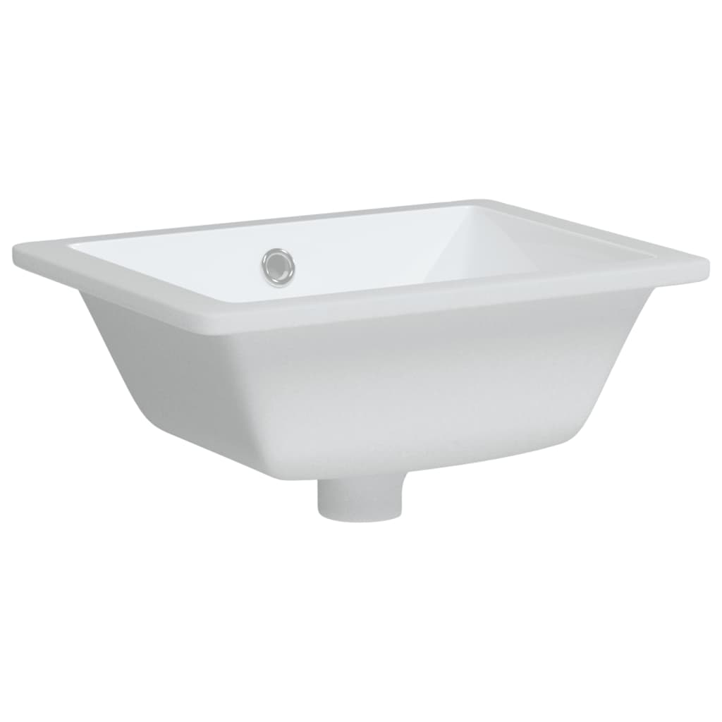 Vidaxl Washingin Rectangulaire 39x30x18,5 cm Céramique blanc