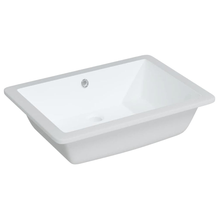Vidaxl Washingin Rectangulaire 55,5x40x18.5 cm Céramique blanc
