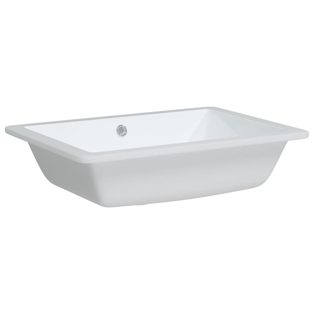 Vidaxl Washingin Rectangulaire 55,5x40x18.5 cm Céramique blanc