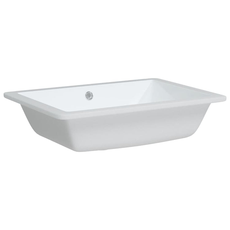 Vidaxl Washingin Rectangulaire 55,5x40x18.5 cm Céramique blanc