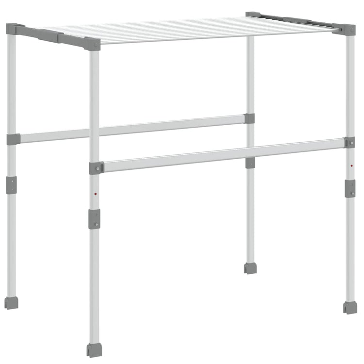 VidaXL étendoir 83x(50-55)x(40-85) cm aluminium