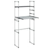 Machinerie de lavage Vidaxl 77x52x192 cm en aluminium
