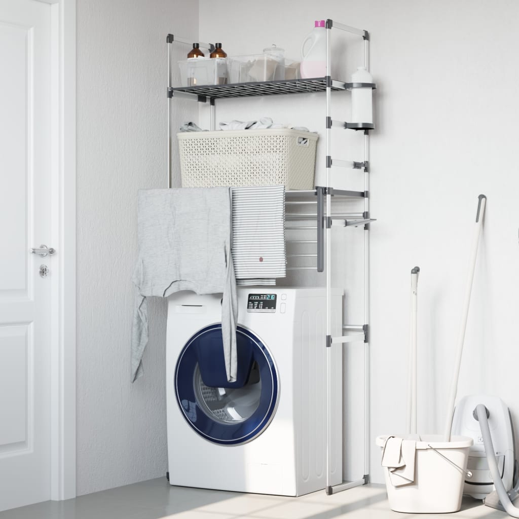 Machinerie de lavage Vidaxl 77x52x192 cm en aluminium