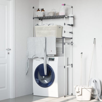 Machinerie de lavage Vidaxl 77x52x192 cm en aluminium