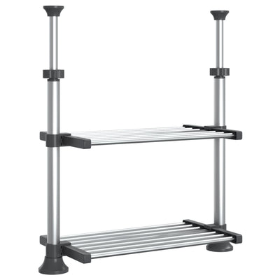 Vidaxl Kitchenness 50x25x (50-70) cm aluminium