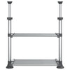 Vidaxl Kitchenness 50x25x (50-70) cm aluminium