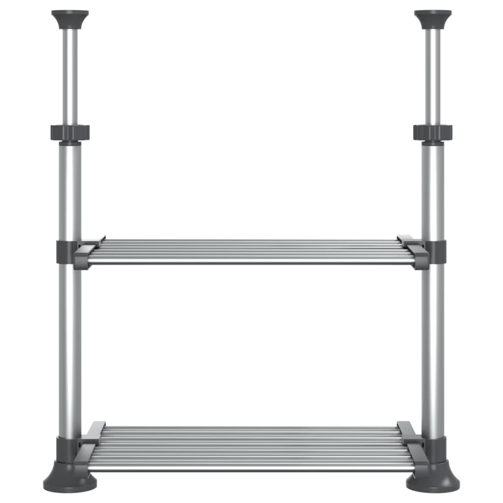 Vidaxl Kitchenness 50x25x (50-70) cm aluminium