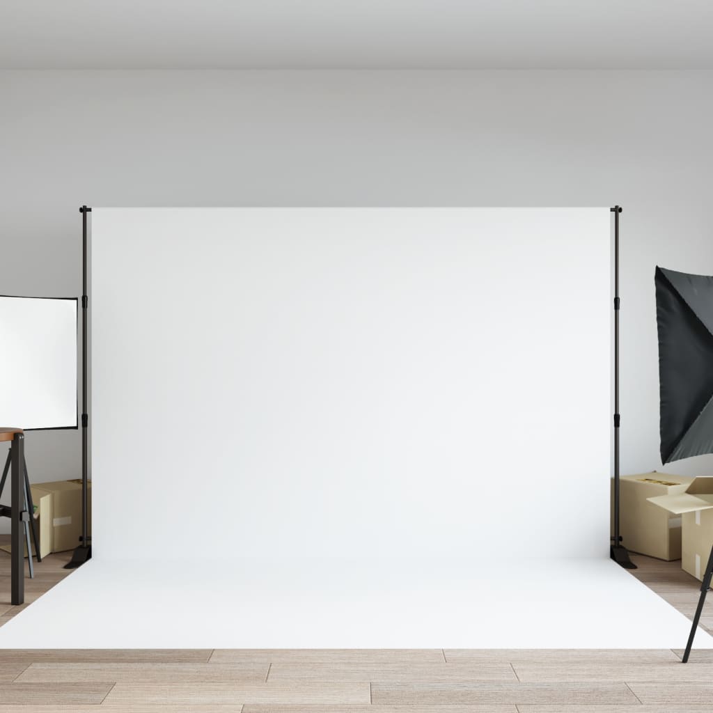 Norme d'arrière-plan vidaxl 305x243 cm en acier noir