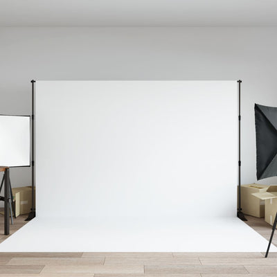 Norme d'arrière-plan vidaxl 305x243 cm en acier noir