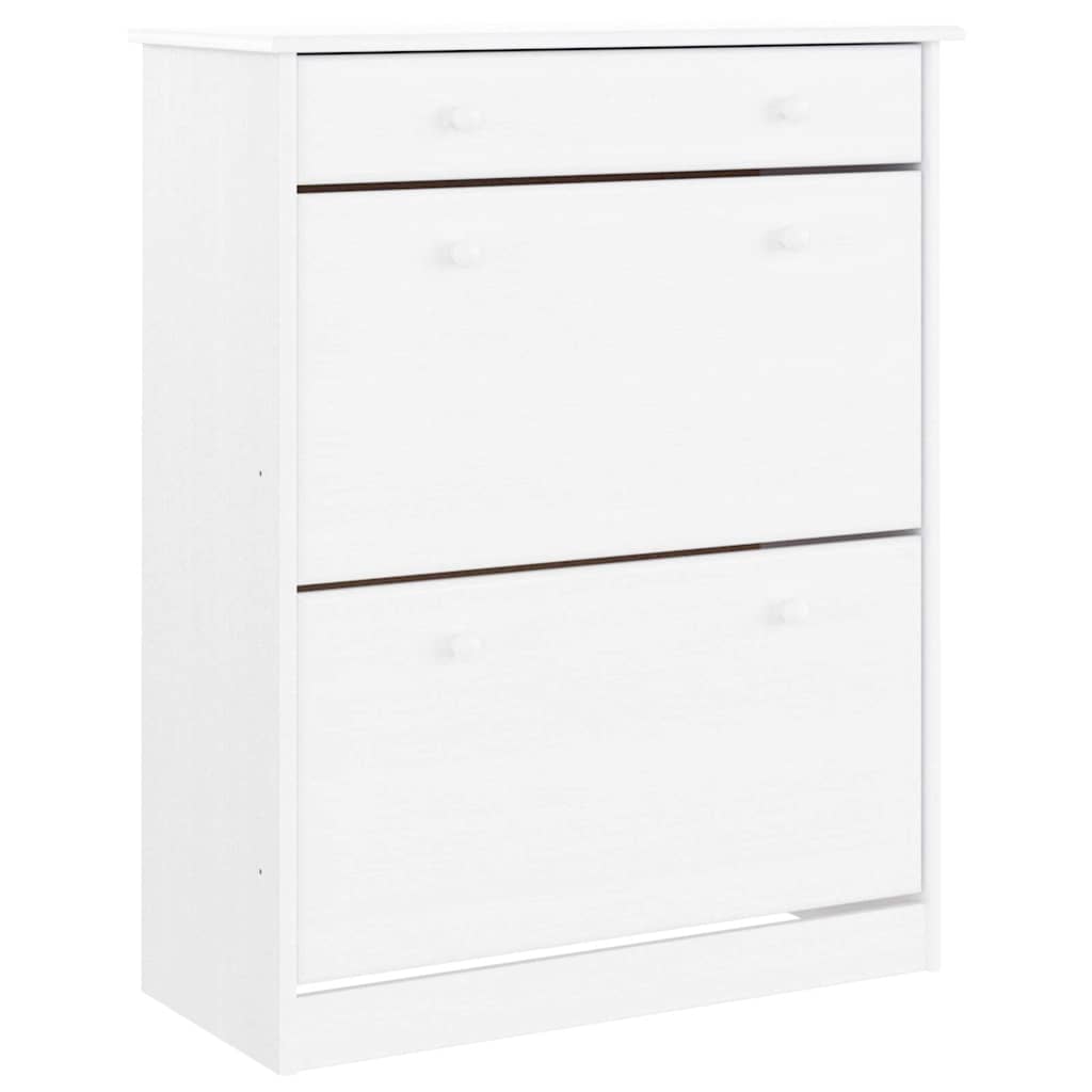 Armoire à chaussures Vidaxl Alta 77x35x96 cm Pine solide