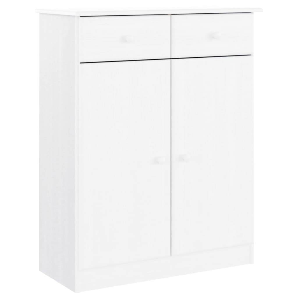 Armoire à chaussures Vidaxl Alta 77x35x96 cm Pine solide