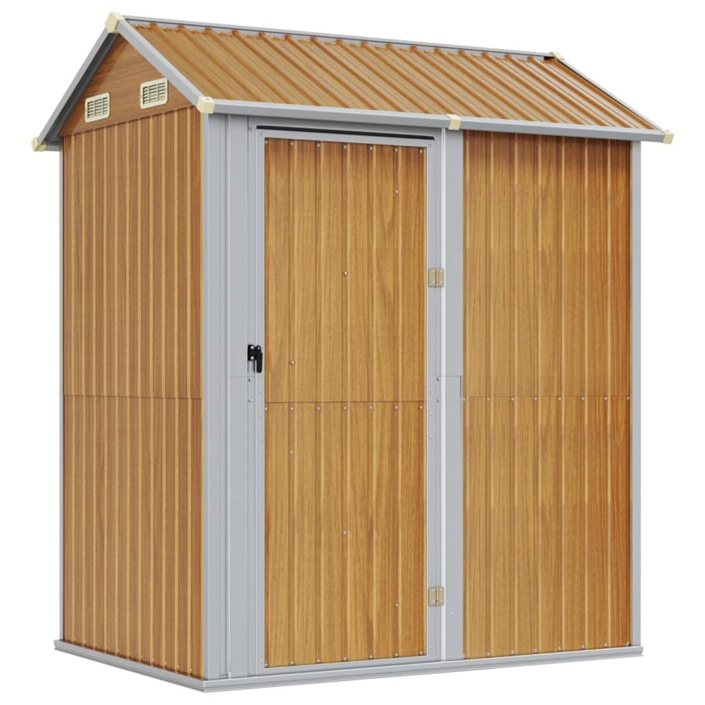 SHED JARDINE VIDAXL 192X152.5X237 CM GALVANISÉ ACI