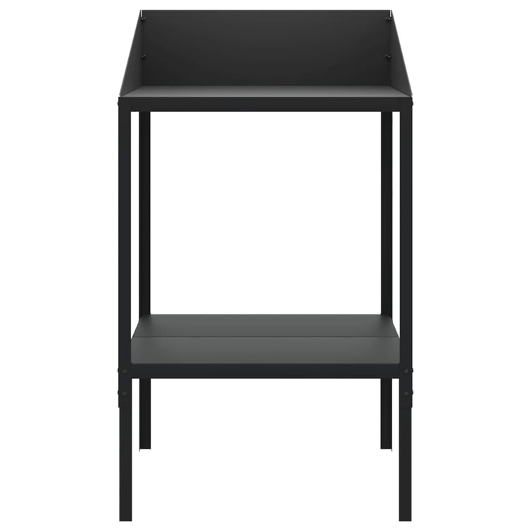 Norme de l'usine Vidaxl 56.5x54.5x100 cm Couleur d'anthracite en acier galvanisé