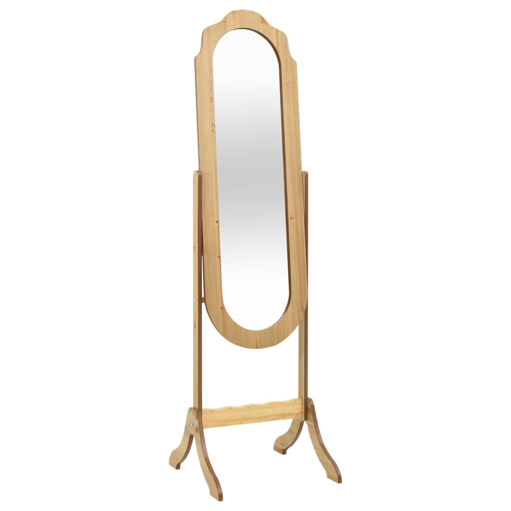 Vidaxl Mirror détaché 45,5x47.5x160 cm Bois transformé