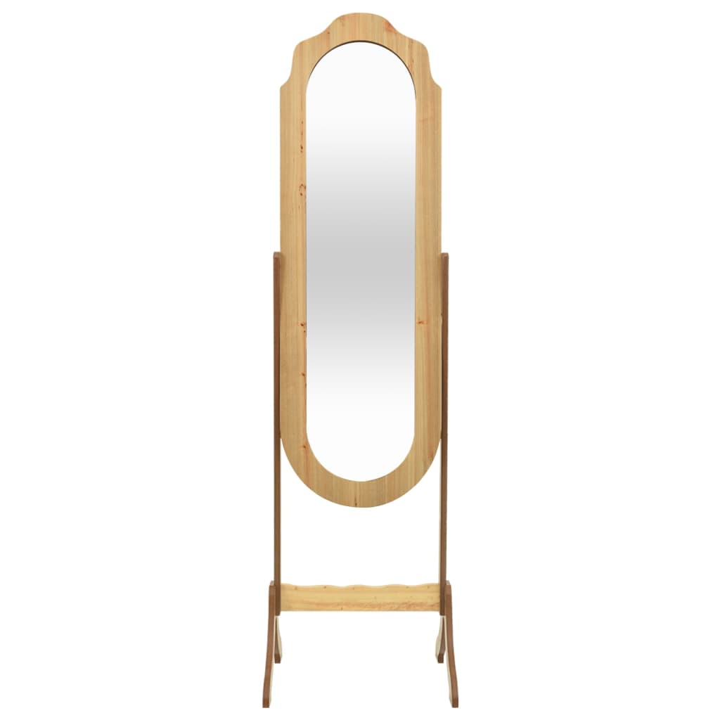 Vidaxl Mirror détaché 45,5x47.5x160 cm Bois transformé