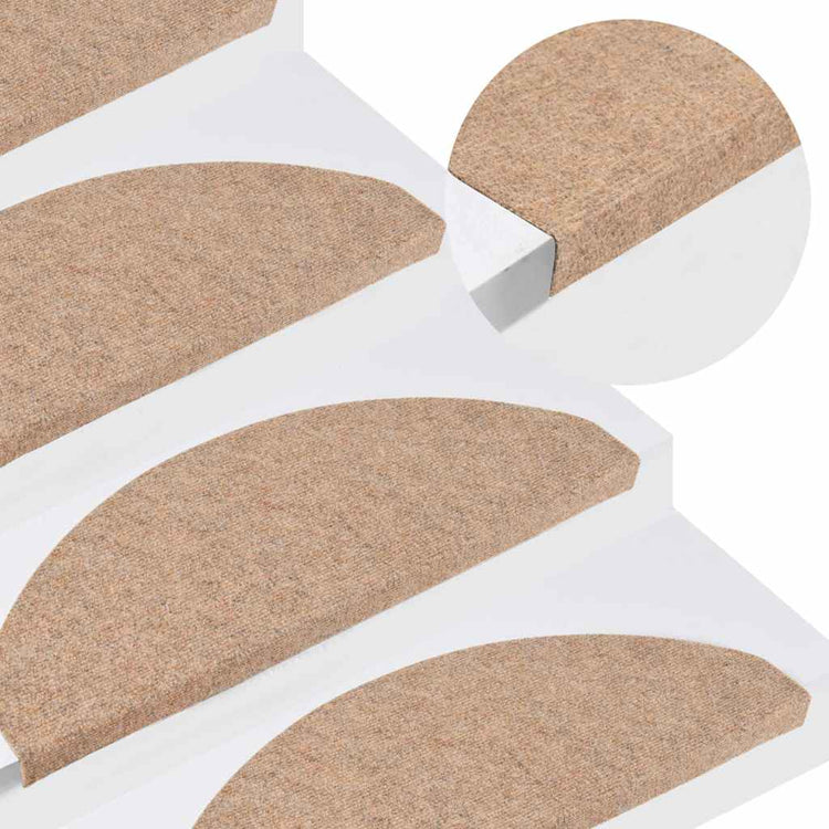 Vidaxl Staircases auto-adhésif 10 ST 65x22.5x3,5 cm beige
