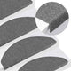 Vidaxl Mat à escalier auto-adhésif 10 ST 65x22.5x3,5 cm Gray